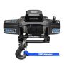 Superwinch 1712204 12000 LBS 12V DC 3/8in x 80ft Synthetic Rope SX12SR Winch - Semi Gloss Black