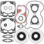Vertex Pistons 711297 Vertex Gaskets 2007 Polaris 600 HO IQ F/O Complete Gasket Kit w/ Oil Seals