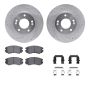 Dynamic Friction 7512-03057 Rotor Kit