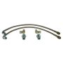 Wilwood 220-10509 Flexline Kit 64-72 Most GM 90 Degree Hose end
