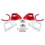 BMR Suspension WAK331R Caster Camber Plates, With Lockout Plates