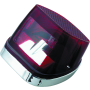 Bikers Choice 490651 73-98 Big Twin And Sportster Replacement Taillight Red Replaces H-D 68008-73B