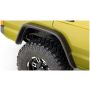 Bushwacker 10064-07 84-01 Jeep Cherokee Flat Style Flares 2pc - Black