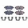 PowerStop 17-1309 PowerStop - Z17 Low-Dust Ceramic Brake Pads with Hardware