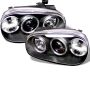 SPYDER 5012159 Projector Headlights - LED Halo - Black