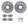 Dynamic Friction 7512-54339 Rotor Kit