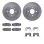 Dynamic Friction 6512-67091 Rotor Kit