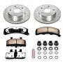 PowerStop K2126-36 Z36 Truck and SUV Carbon-Fiber Ceramic Brake Pad and Drilled & Slotted Rotor Kit