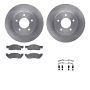 Dynamic Friction 6512-40221 Rotor Kit
