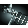 Kuryakyn 8043 1-1/4in Stirrup Heel Rest Extenders Chrome