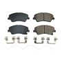 PowerStop 17-2190 PowerStop - Z17 Low-Dust Ceramic Brake Pads with Hardware