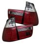 SPYDER 5000804 LED Tail Lights - Red Clear