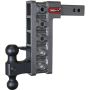 GEN-Y Hitch GH-525 Gen-Y Mega Duty 2in Shank 10in Drop 2K TW 16K Hitch w/GH-051 Dual-Ball/GH-032 Pintle Lock