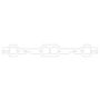 COMETIC GASKETS CAGC5895-030 MLS Exhaust Gaskets .030 SBC 604 Crate Engine
