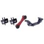 Torque Solution Engine / Transmission / Red Pitch Mount 02-14 Subaru WRX / 2004+ Subaru STI