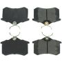 StopTech 02-08 Audi A4 Quattro / 2/99-02 Audi S4 Street Touring Rear Brake Pads
