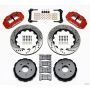 Wilwood 140-9119-DR Narrow Superlite 4R Rear Kit 14.00in Drill Red 97-04 Corvette C5/Z06 05-13 C6