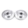 PowerStop JBR508XPR PowerStop Evolution Performance Drilled, Slotted & Plated Brake Rotor Pair