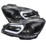 SPYDER 5074249 Projector Headlights - DRL - Black
