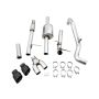 AWE Tuning 3015-23208 4th Gen GM 1500 5.3L 0FG Catback Dual Side Exit (Flat Bumper) - Diamond Tips