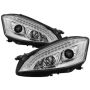 SPYDER 5083906 Projector Headlights - DRL LED - Chrome