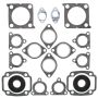 Vertex Pistons 711245 Vertex Gaskets 01-02 Arctic Cat Z 440 ES Complete Gasket Kit w/ Oil Seals