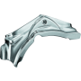 Kuryakyn 8393 Cylinder Base Cover 07-17 Softails Chrome