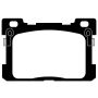 EBC Brakes DP33077C Redstuff Ceramic Low Dust Brake Pads