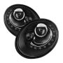 SPYDER 5080929 Projector Headlights - DRL LED - Black