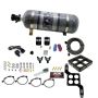 Nitrous Express 60547-12 DOMINATOR BILLET CROSSBAR PRO POWER (100-200-300-400-500HP) W/ COMPOSITE BOTTLE.