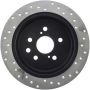Stoptech 128.44142R Drilled Sport Brake Rotor
