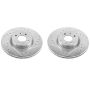 PowerStop EBR1297XPR PowerStop Evolution Performance Drilled, Slotted & Plated Brake Rotor Pair