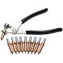 ALLSTAR PERFORMANCE ALL18221 Cleco Plier and Pin Kit with 1/8in Pins