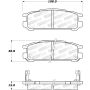 Stoptech 308.04711 Street Brake Pads