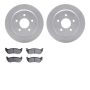Dynamic Friction 4502-56010 Rotor Kit