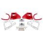 BMR Suspension WAK331R Caster Camber Plates, With Lockout Plates