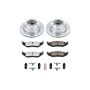 PowerStop K5270-36 Z36 Truck and SUV Carbon-Fiber Ceramic Brake Pad and Drilled & Slotted Rotor Kit