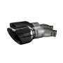 Corsa Performance 14346BLK Single 4.5in. Black PVD Pro-Series Tip Kit (Clamps Included)