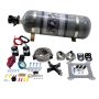 Nitrous Express 63541-12 4150 Covert Crossbar Plate System, Pro Power 100-500Hp ( 12#Bottle)