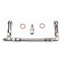 QUICK FUEL TECHNOLOGY QFT34-6000SS S/S Dual Feed Fuel Line - For SS Series Carbs