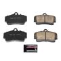 PowerStop Z23-738 PowerStop - Z23 Daily Driver Carbon-Fiber Ceramic Brake Pads with Hardware Kit