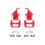 PowerStop S2730 Red Powder Coated Calipers