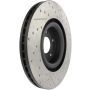Stoptech 127.33087R Slotted & Drilled Sport Brake Rotor