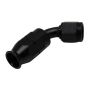 DeatschWerks 6 AN Female Flare Swivel 60-Degree Hose End PTFE - Anodized Matte Black