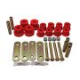 Energy Suspension Gm Heavy Duty Shackle Set - Red