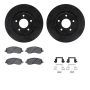 Dynamic Friction 8512-39134 Rotor Kit