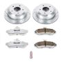 PowerStop K1601-26 Z26 Street Performance Ceramic Brake Pad and Drilled & Slotted Rotor Kit
