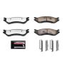 PowerStop Z36-966 PowerStop - Z36 Truck and SUV Carbon-Fiber Ceramic Brake Pads with Hardware Kit