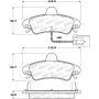 Stoptech 308.08990 Street Brake Pads