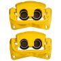 PowerStop S7084YLW Yellow Powder Coated Calipers